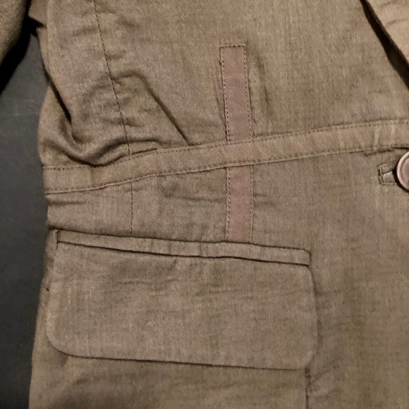 CLUB MONACO SIZE 0 KHAKI GREEN - Picture 7 of 15